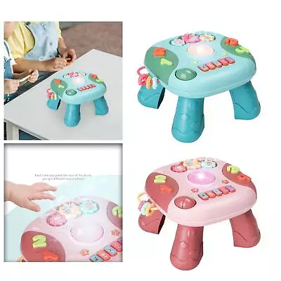 Musical Learning Activity Table Early Education Activity Toy With Light • £14.05