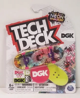 2023 Tech Deck Neon Invasion DGK  Ultra Rare Dirty Ghetto Kids • $5.99