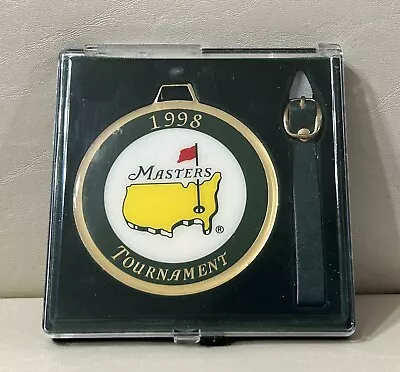 1998 Masters Tournament Augusta National Luggage Bag Tag • $40