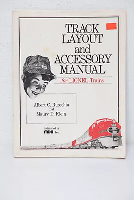 Lionel 1979 TRACK LAYOUT ACCESSORY MANUAL O Scale Model Train Railroad Rail • $9.95