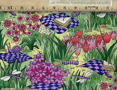 You Bug Me - 1021 100% Cotton FABRIC Priced By The Yard • £12.54