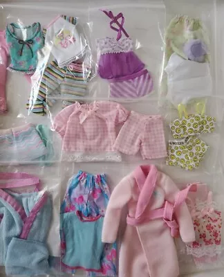 Lot Of Vintage Barbie Pajamas Nightwear Robes • $25