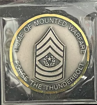 Authentic Fort Knox NCO Academy Commandant's  Rare  Challenge  Coin  * • $17.75