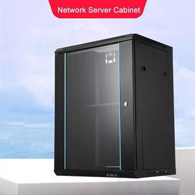 15U Wall Mount Network Server Rack Cabinet Enclosure Door Lock Durable New • $156.75