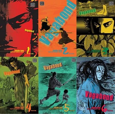 $148 • Buy Vagabond VIZBIG Edition Manga 6-book Set Vol 1-6 By Takehiko Inoue