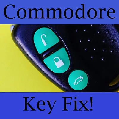 Holden Commodore Key Buttons VS VT VX VY VZ Green Set • $3.80