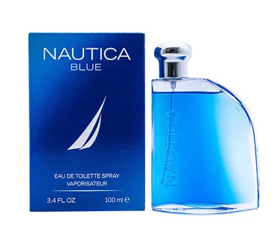 Nautica Blue 3.4 Oz EDT Cologne For Men 3.4 Oz Brand New In Box • $19.18