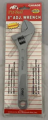 Pit Bull Adjustable Wrench 8  Micro Finish CHIA08 • $11.54