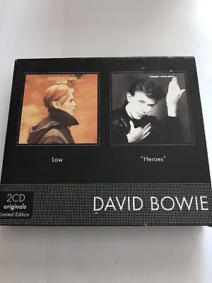 David Bowie Low/ Heroes Slip Case Cd • $40