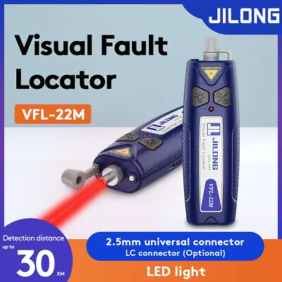 30MW/20MW/10MW Visual Fault Locator10-30KmOptical Fiber VFL For SC/FC/ST/LC • $19.93