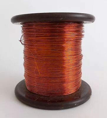 Magnetic Wire 0.56 Mm Gauge 24-23 AWG 1200 G Enamelled Copper Winding USSR • $78