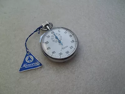 Vintage New Old Stock Minerva Stopwatch  • $198.94