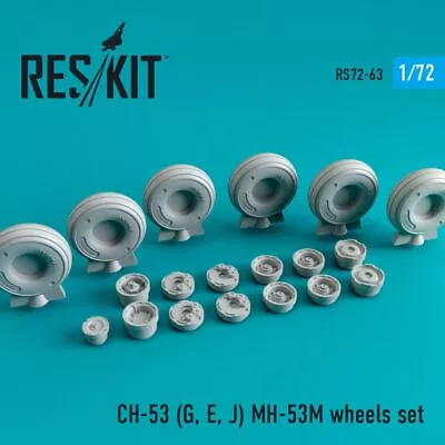 1/72 Reskit CH-53 (G E J) MH-53M Wheels Set (1/72) • $9.89