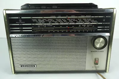 GRUNDIG Yacht Boy Receiver Radio Portable Vintage - WORKS  -  READ • $99.99