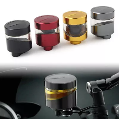 Front Brake Clutch Tank Cylinder Fluid Oil Reservoir Cup Motorcycle Universal • $23.64