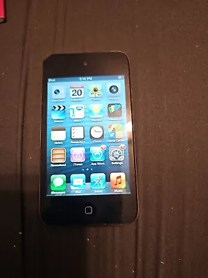 Apple IPod Touch A1367 4th Generation 32GB Black Good Used Working • $29.85