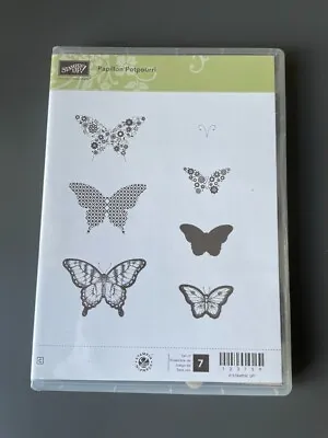 £0.99 • Buy Stampin' Up! Papillon Potpourri Set Of 7 Stamps