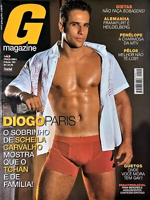 GAY MAGAZINE BRAZIL 2006 - March #102 Man Model Diogo Paris - Used2 • $19.90