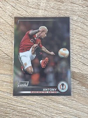 Antony Stadium Club Chrome 2022-23  REFRACTOR  Man Utd #21 UEFA Cup  • £1