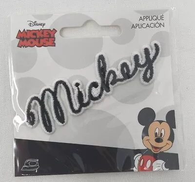 Disney Mickey Mouse Iron-on Heat Transfer Applique Patch Shirt Hat Costume Craft • $2.25