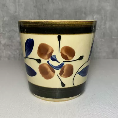 Mexican Pottery Hand Painted Folk Art Style Patterned 5  Planter  • $7.98