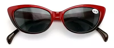 Women Bifocal Reading Sunglasses Reader Glasses Vintage Outdoor Cateye Pointed • $9.95