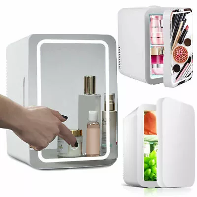8L Mini Fridge Portable Personal Refrigerator For Makeup Skincare Food Bedroom • $69.89