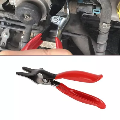$14.91 • Buy Angled Car Fuel Vacuum Line Tube Hose Remover Red Separator Pliers Pipe Kit Tool