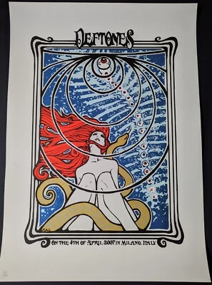 $181 • Buy Deftones Concert Poster, By Malleus 2007