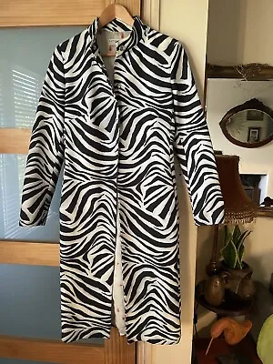 Karen Millen Zebra Print Sample Coat. Size 10 From 2000 • £22