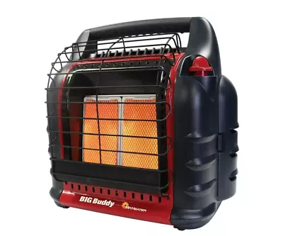 Mr. Heater BIG Buddy Portable Propane Heater - Red (MH18B) NEW + FREE SHIPPING . • $115.60