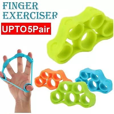 $8.99 • Buy Finger Exerciser Strength Gripper Forearm Trainer Hand Grip Strengthener Therapy