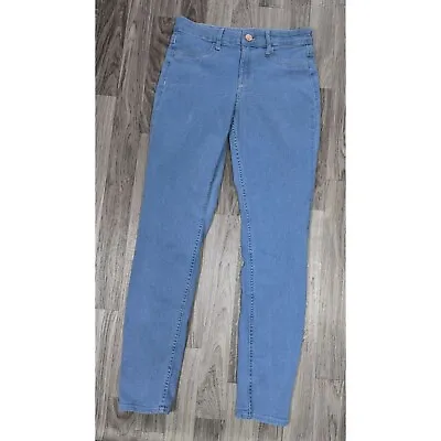 &Denim By H&M Womens Size 27 Skinny Regular Waist Ankle Length Denim Blue Jeans • $14.02