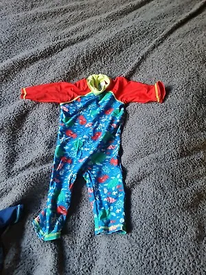 Kids All In One Swimsuit 18-24 Months • £0.99