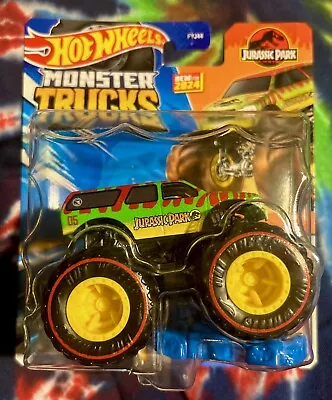 🔥🦖 2024 Hot Wheels Monster Trucks Treasure Hunt JURASSIC PARK 🦕 • $24.50