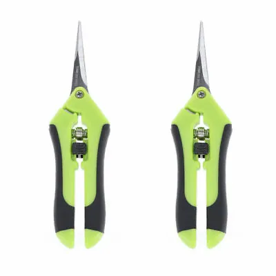 2pc Garden Scissors Flower Scissors Vine Pruning Shears Florist's Shears  Pruner • £7.89