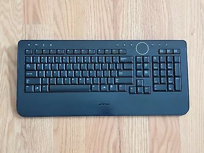 Dell Wireless Slim Black Multimedia Keyboard W/Volume Play Calc M756C Y-RBP-DEL4 • $24.99