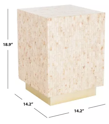 Safavieh JUNO RECT MOSAIC SIDE TABLE Reduced Price 2172733392 TRB1009A • $74