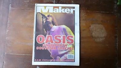 MELODY MAKER MAGAZINE. 17.08.1996. Oasis @ Knebworth Special. • £14.99