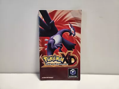 Pokemon XD Gale Of Darkness (Nintendo GameCube) Original Instruction Manual Only • $59.99