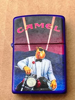 Used Motorcycle Joe Camel Zippo Lighter 1993 • £25.07