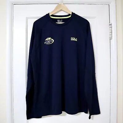 Polo Sport Ralph Lauren US Open Tennis 2016 Long Sleeve Shirt XL Stan Wawrinka • $15