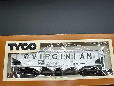 Tyco 344C HO  Virginian  Non-Operating Quad Hopper Car #2610 • $7.90