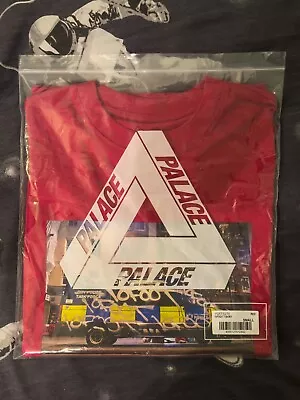 10 Foot X Palace Skateboards T-Shirt Red Brand New Size Small • £57