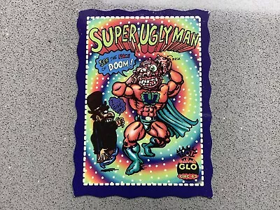 (BRAND NEW) 1990s.GLOW-ZONE CHARACTER ODDBODZ (SUPER UGLY MAN) 🔥HOT🔥CARD No.43 • $10