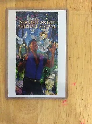 2013 New Orleans Jazz Fest Poster Postcard Aaron Neville James Michalopoulos • $12.95