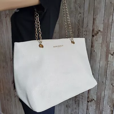 New Boucheron Paris Tote Bag Ivory/Gold 18 X 14 - Promotional Item - QUICK SHIP! • $20