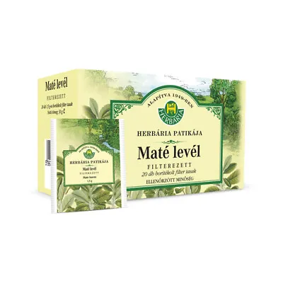 Yerba Mate Natural Premium Herbal Tea 20 Teabags Energy Immune Boost • £5.69