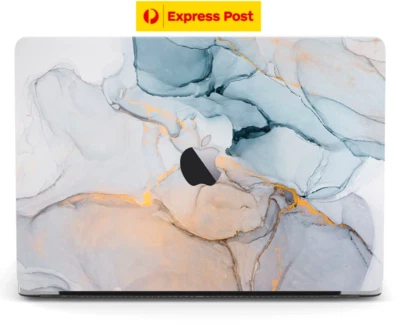 $26.99 • Buy 3-IN-1 SET MacBook Air 13 Inch Case 2022 Pro 13 Inch A2338 M1 Marbled Hardshell