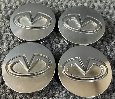 (4)Infiniti G35 M35 M45 Chrome 40343 5P215 OEM Center Wheel Hub Cap Cover #10 • $24.96